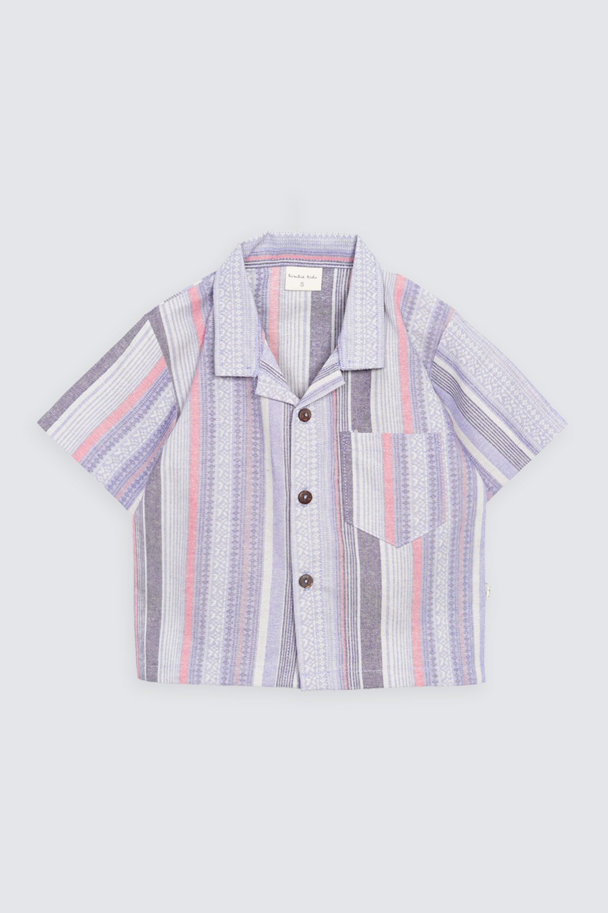 Tiko Set Stripe Blue Tops