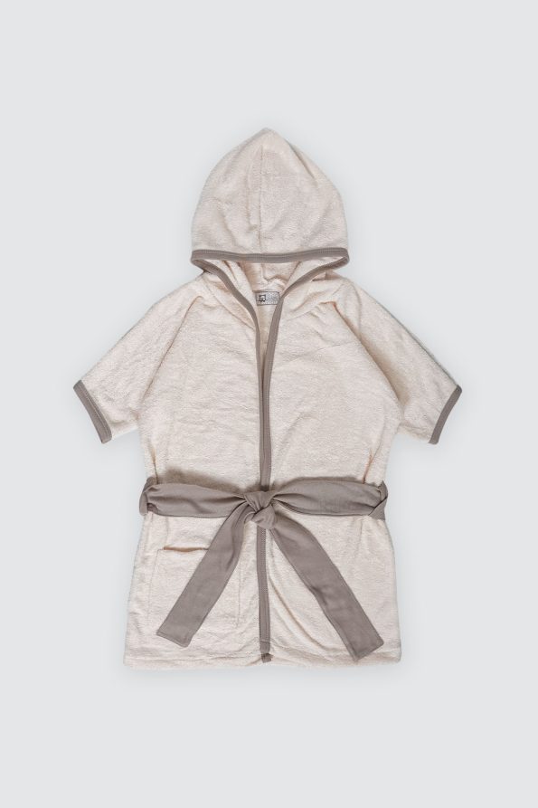 Coco Bathrobe Peach Depan