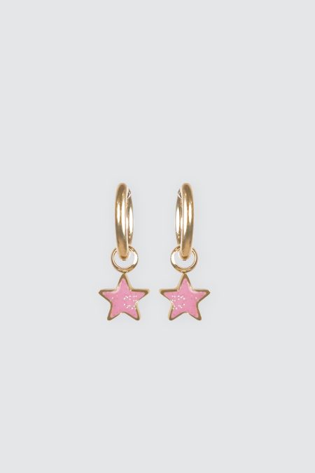 Gold Pink Star Sparkle