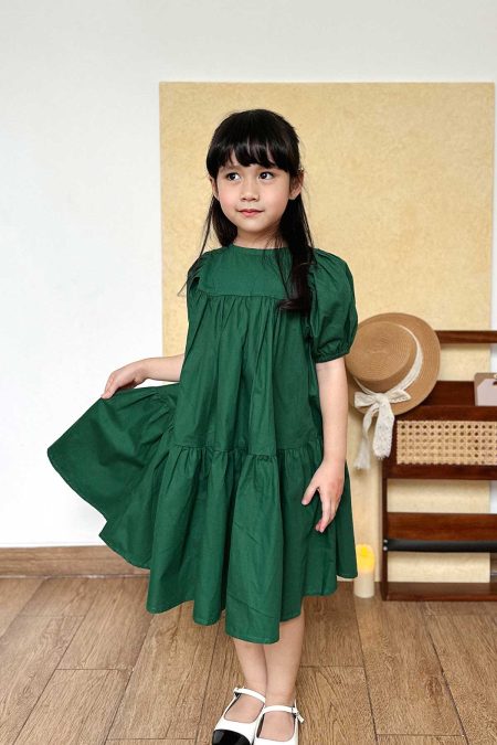 Misha Dress Green