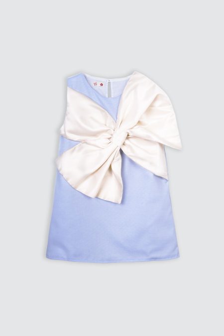 Rui Ribbon Dress Blue