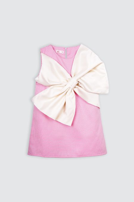 Rui Ribbon Dress Pink
