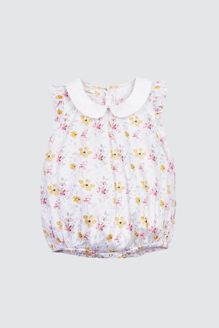 Rumi Romper Flowery Yellow