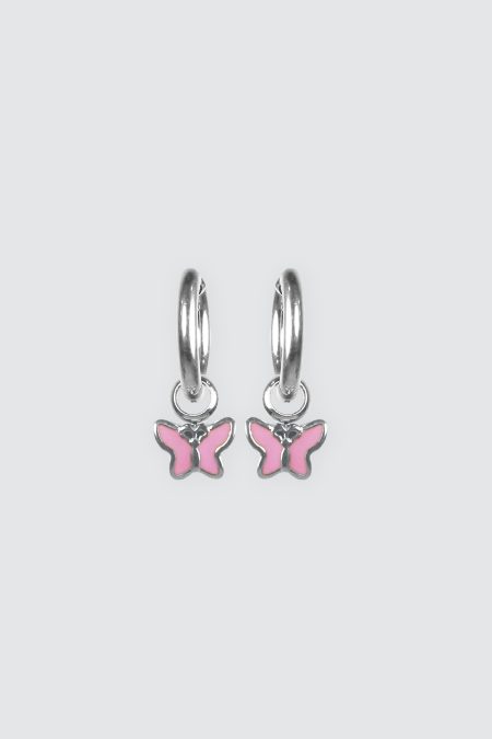 Steel Pink Butterfly