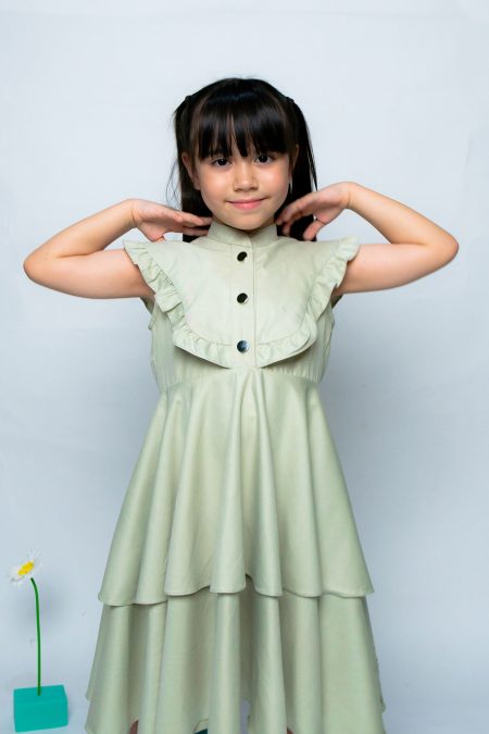 Emerald Dress Sage Green