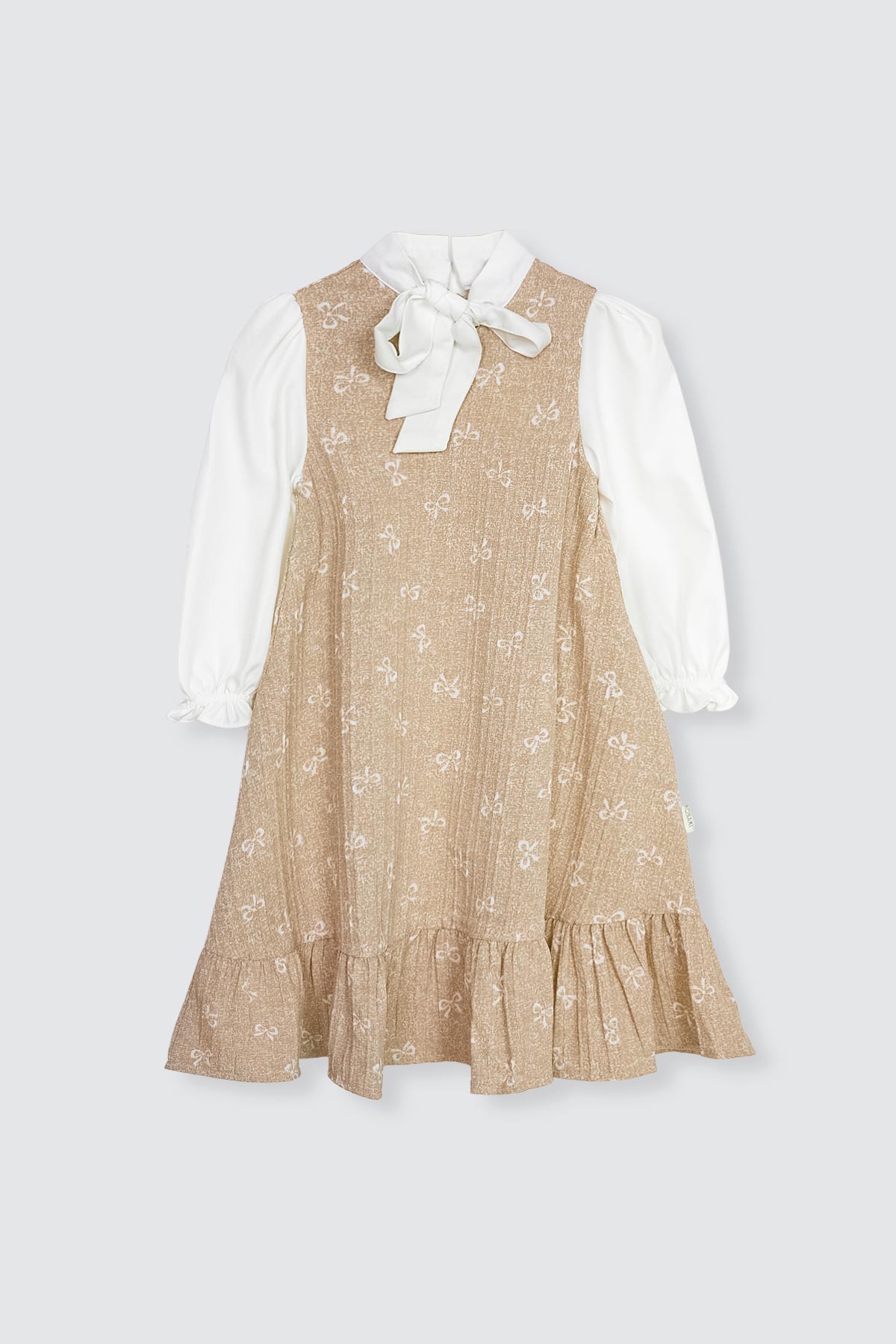 Inara-Gamis-Milky-Brown-Depan