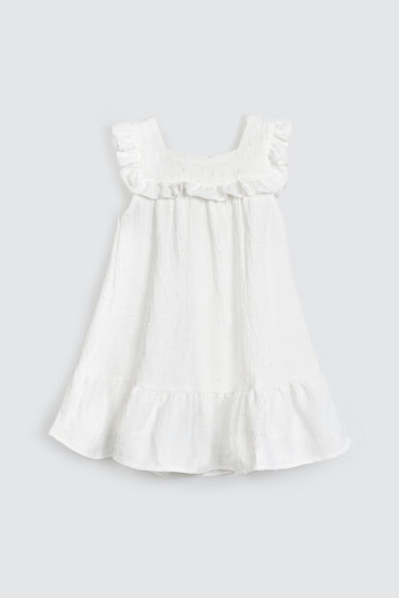 Laura Dress Broken White