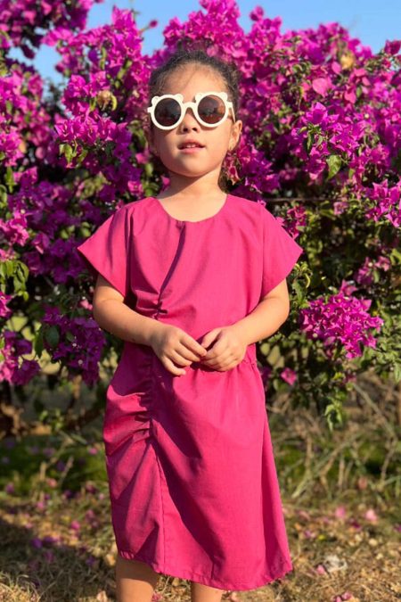 Nuna Dress Fuschia