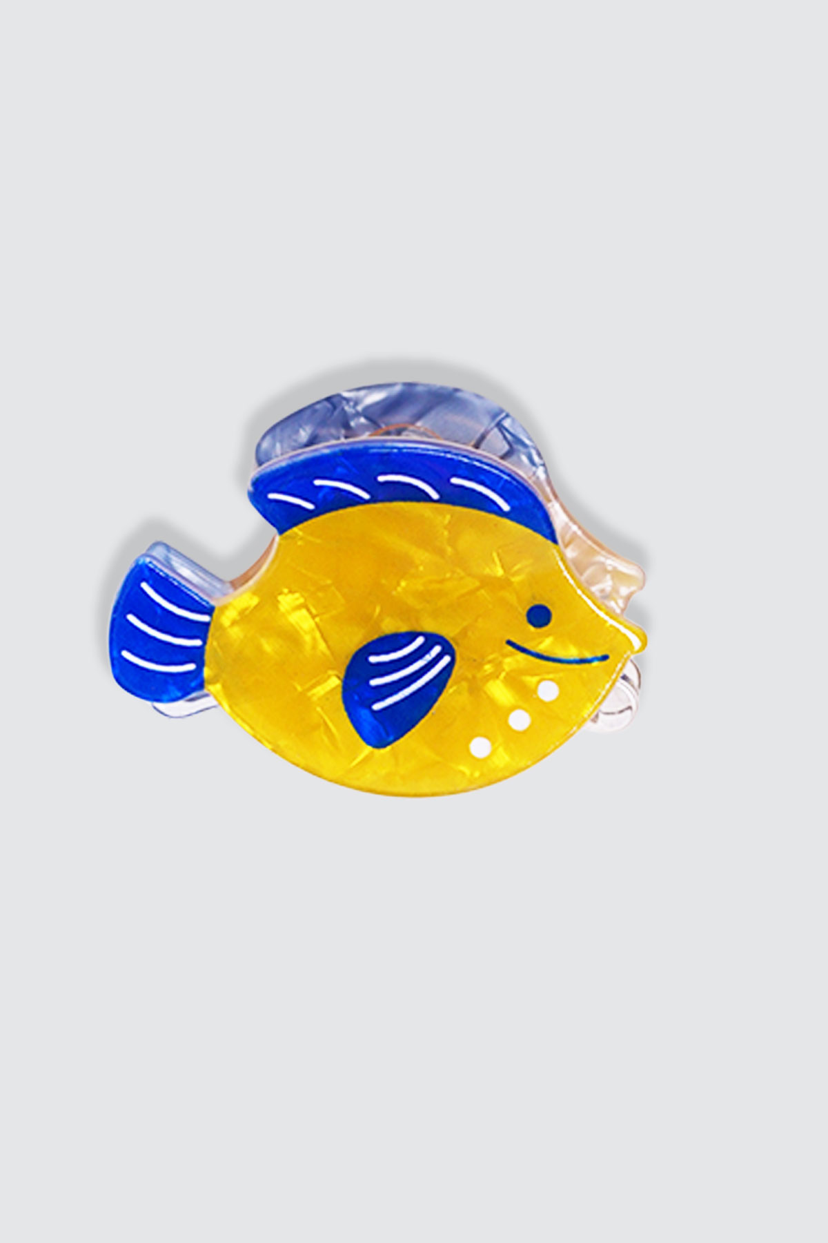Sea-Animal-Hairclaw-Yellow-Fish-detail2 Sea Animal Hairclaw Yellow Fish detail2