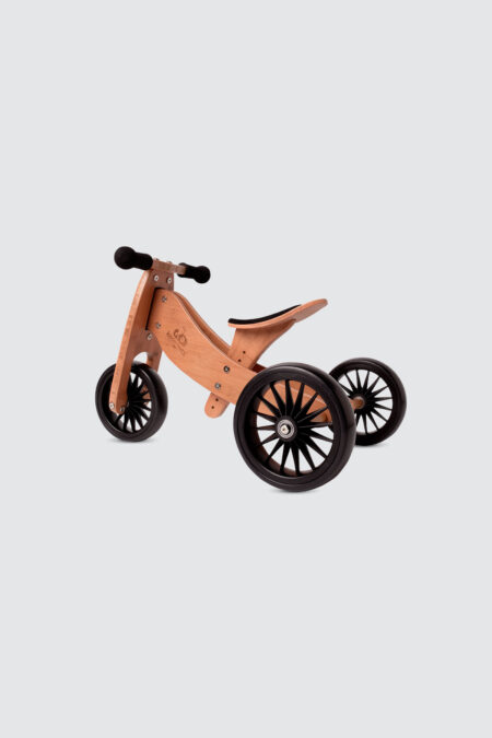 Wooden Balance Bike and Tricycle Rose 