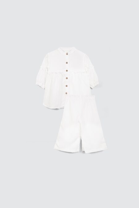 Zana Girl Set White