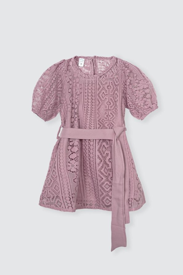Almeera Dress Dusty Pink Depan 2