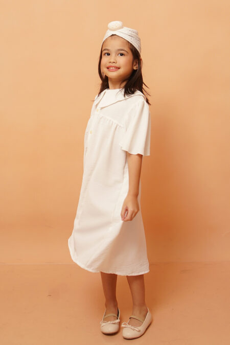Anya Dress Broken White