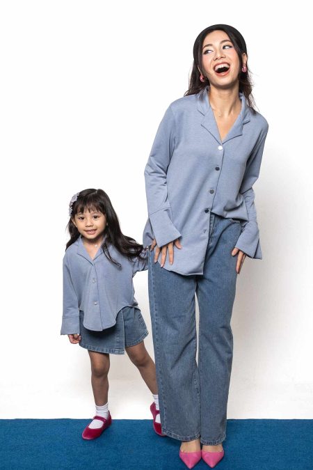Aoi Button Denim Shirt