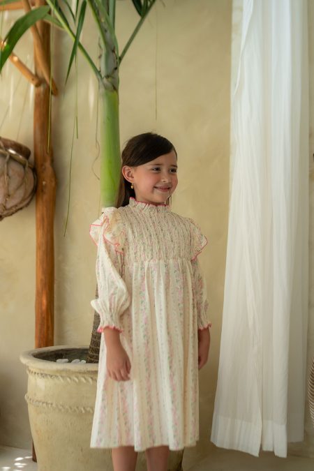 Diora Smock Dress Pink