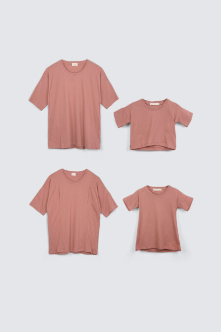Eiko Oversized Tee Rose