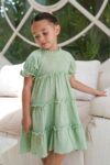Kaylee-Dress-Sage-on model 3