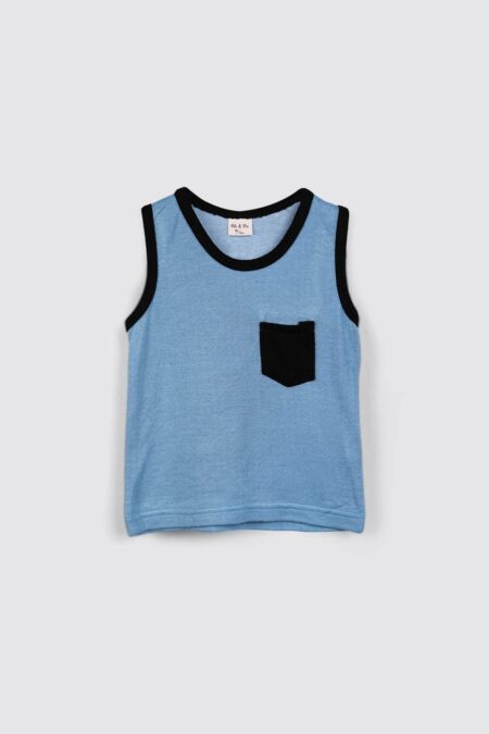 Teo Shirt Blue Black