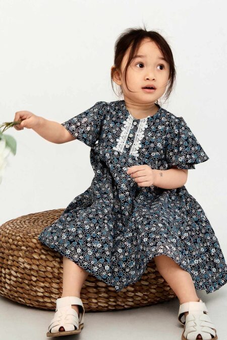 Yara Dress Navy