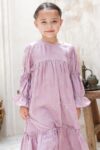 Yasmin-Dress -Dusty-Pink-on model 2