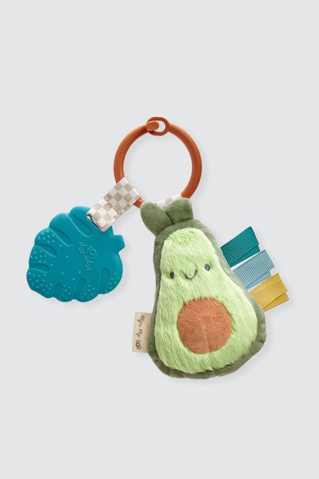 Itzy Ritzy Itzy Pal Infant Toy and Teether Avocado