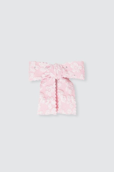 Laika Bow Pink Hairclip