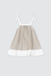 Anika-Dress-Khaki-On-Model