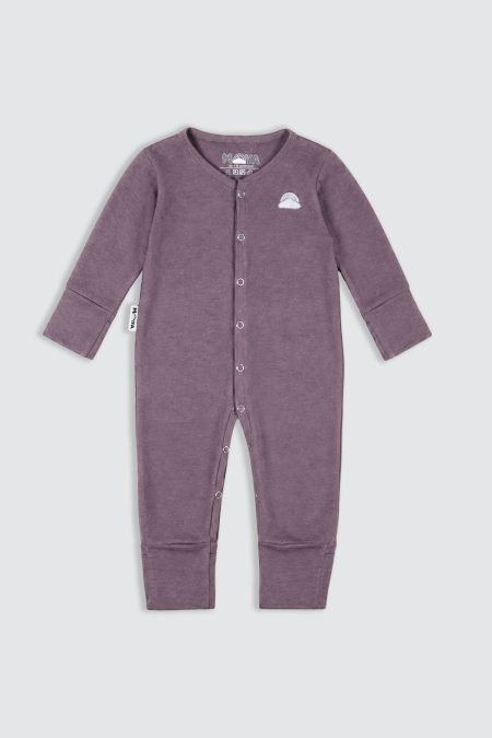 Basic Sleepsuit Twilight Mauve