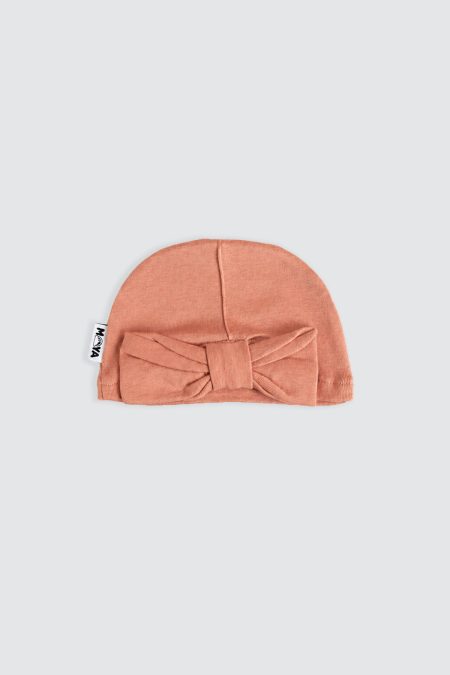 Beanie Bow Terracotta