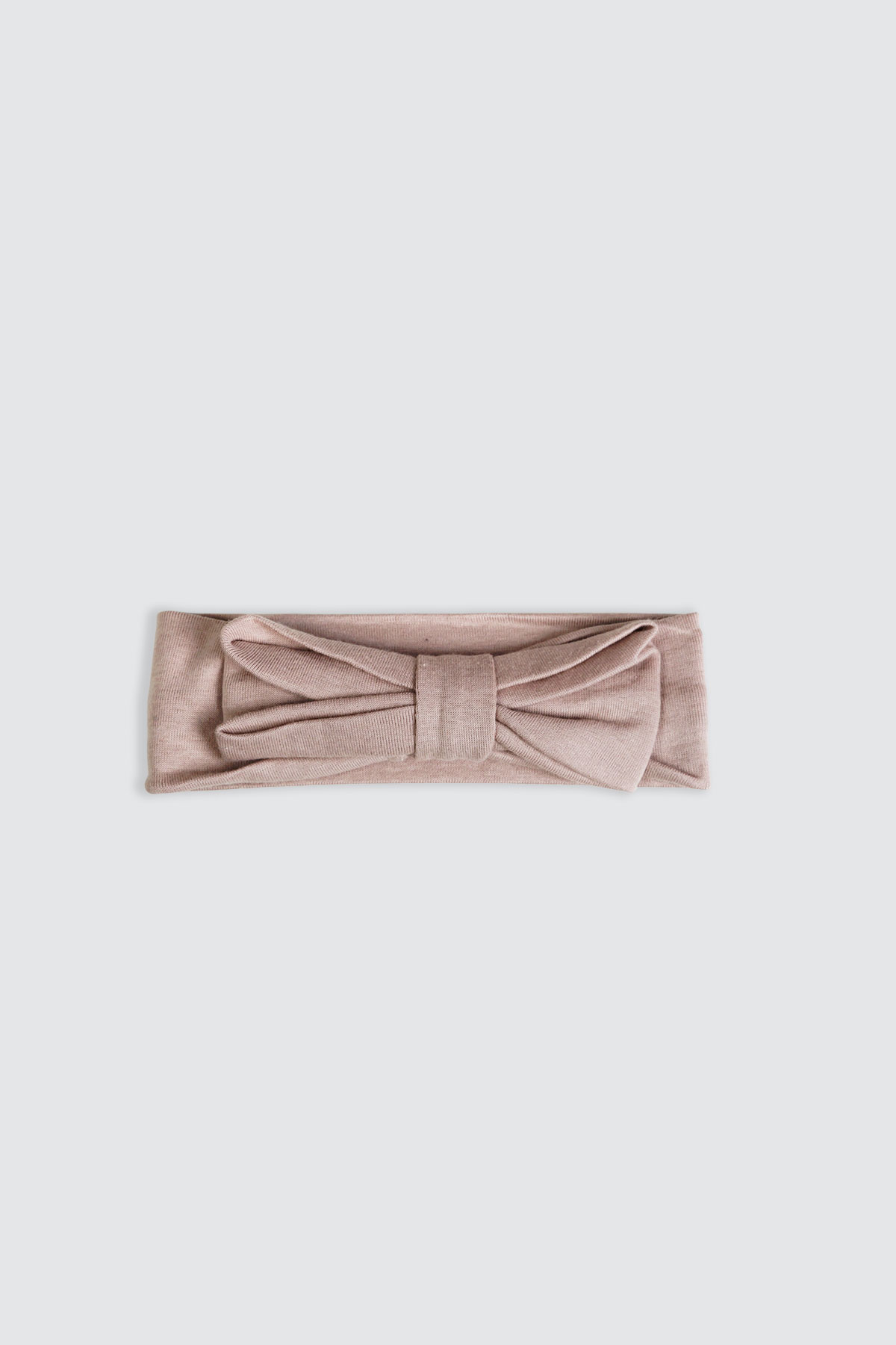 Bow-Headband-Light-Brown- Bow Headband Light Brown