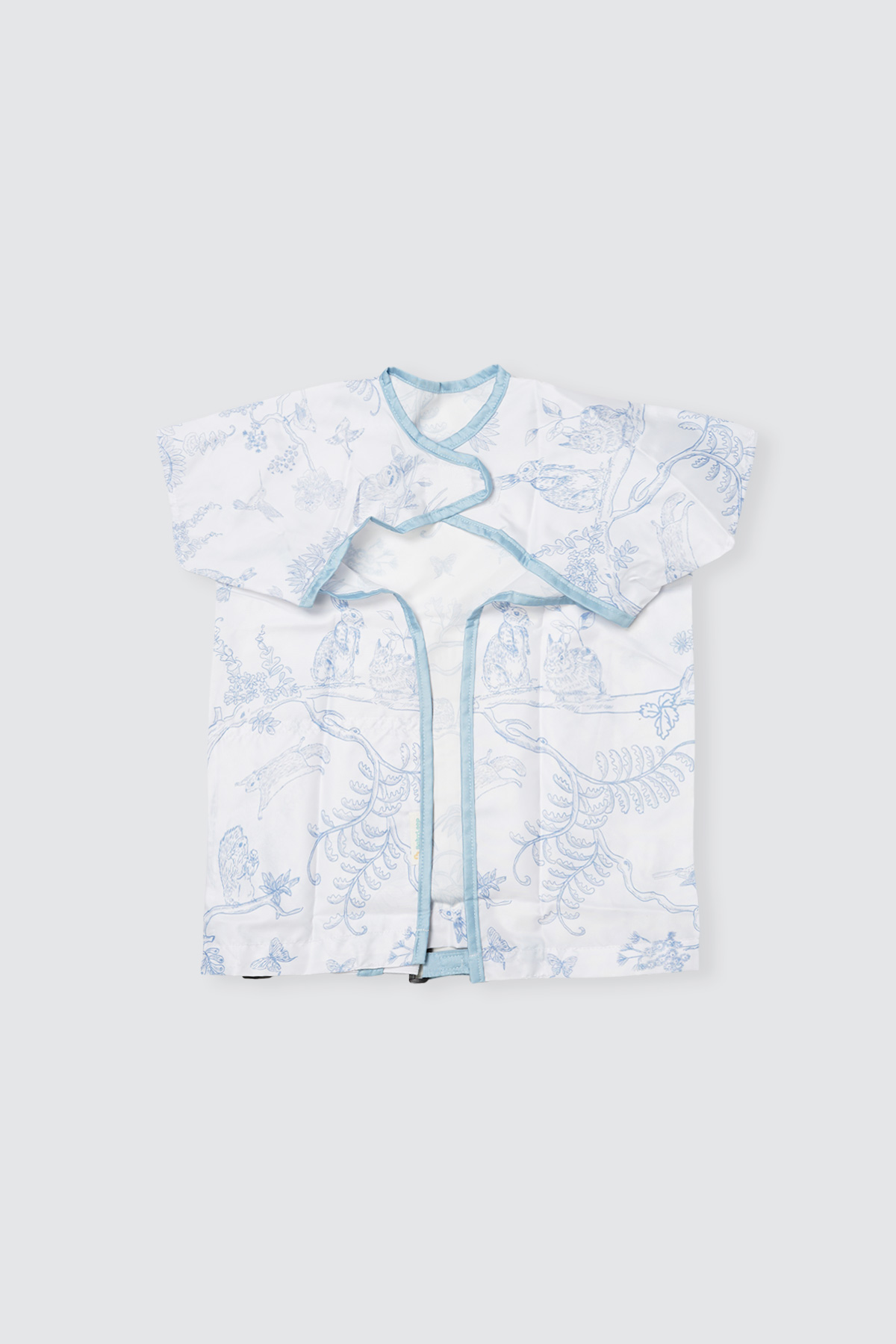 Coverall-Weaning-Bib-Enchanted-Forest-Belakang