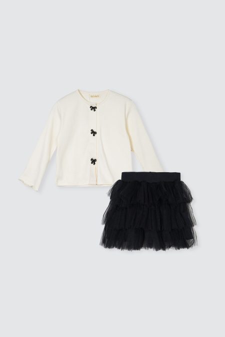 Elsa Tutu Set Black and White