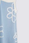Flowery-Knit-Dress-Light-Blue-Depan