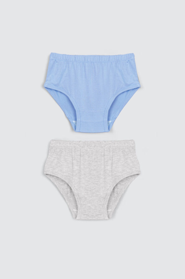 Girl Underwear Blue And Grey 1