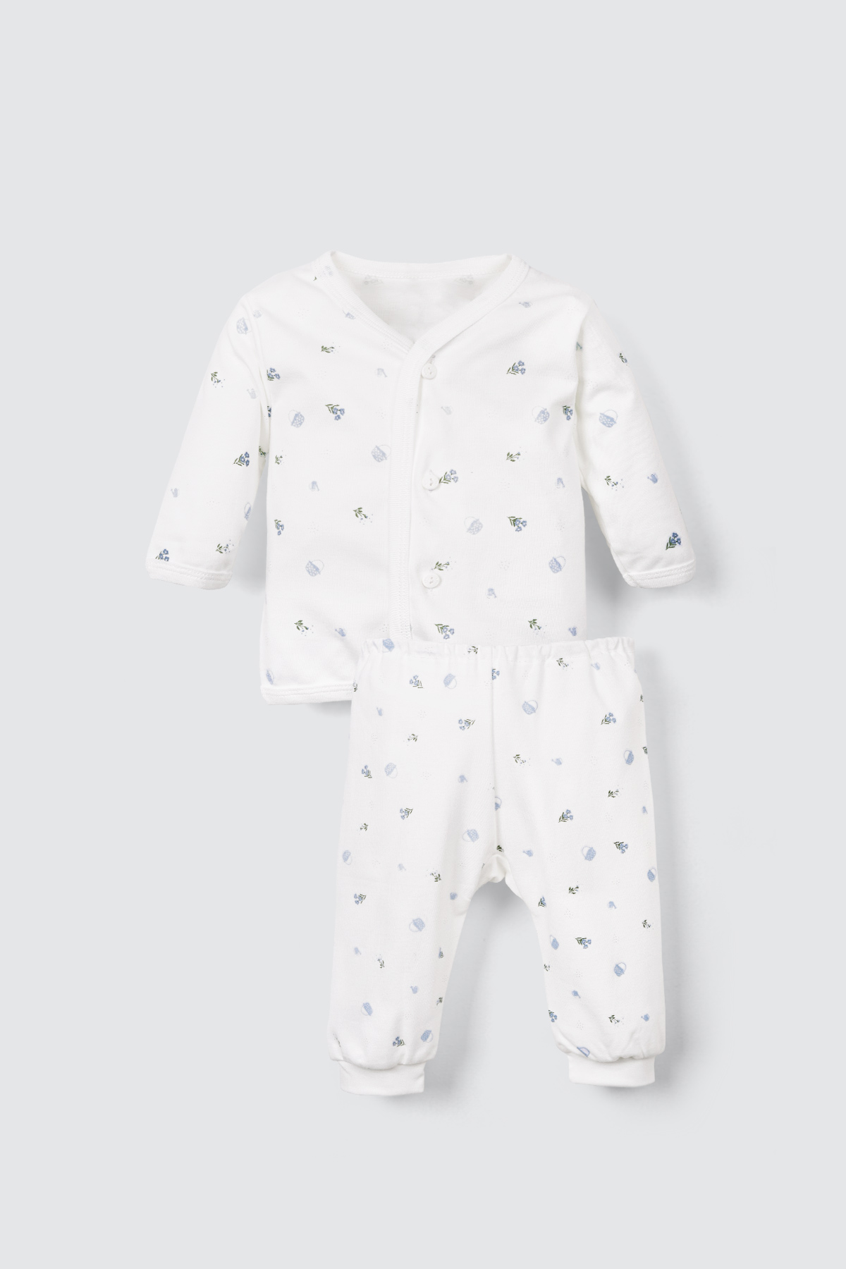 Kikipup Girls Pajamas Triplet Pack Bluebells