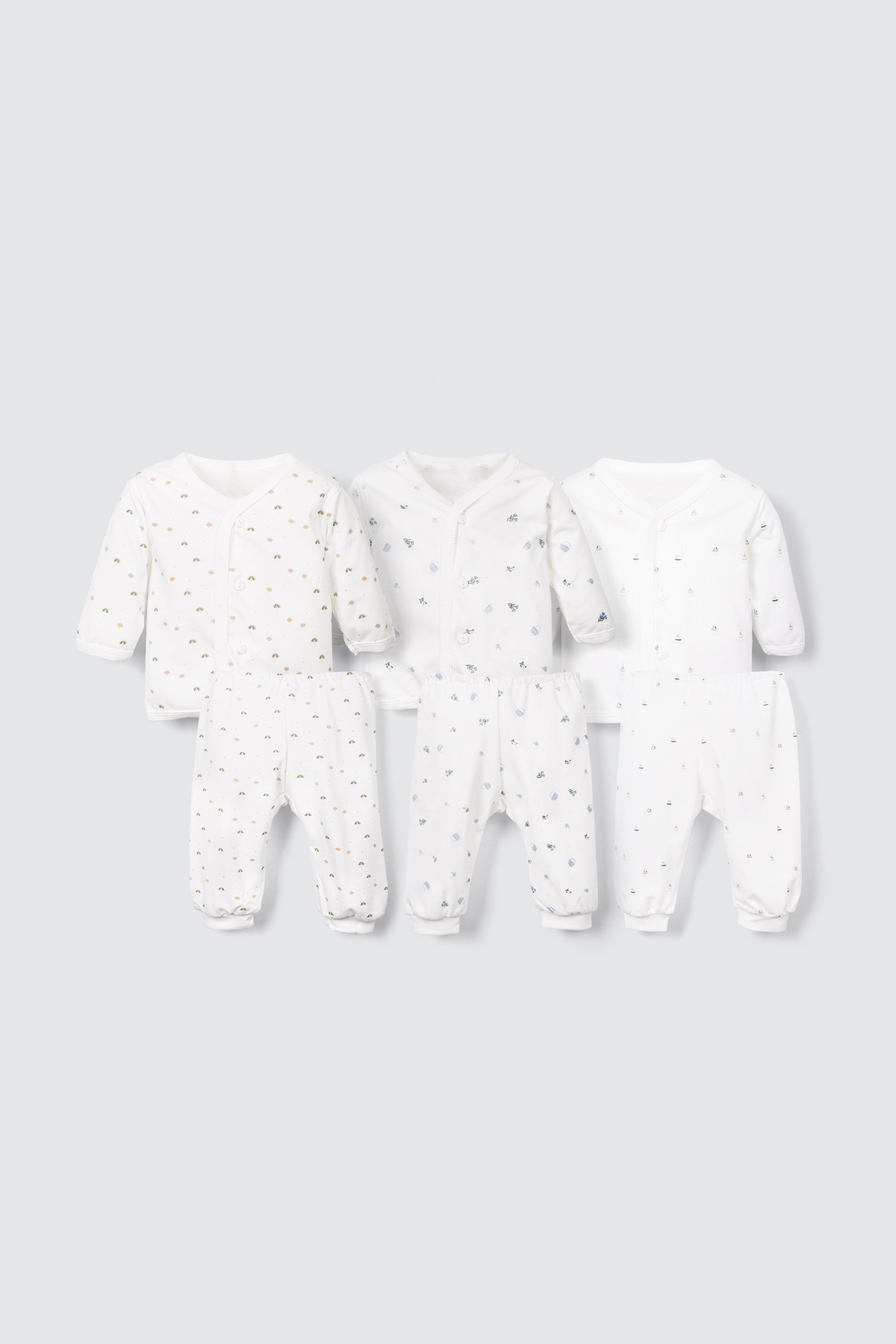 Girls-Pajamas-Long-Set-Triplet-Pack-New Girls Pajamas Long Set Triplet Pack New