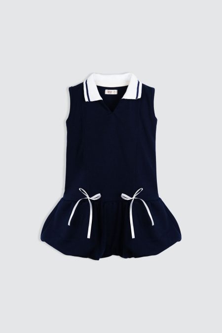 Lisa Dress Navy Court