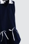 Lisa-Dress-Navy-Court-depan