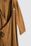 Moya-Long-Maternity-Kimono-Set-Almond-Brown-depan