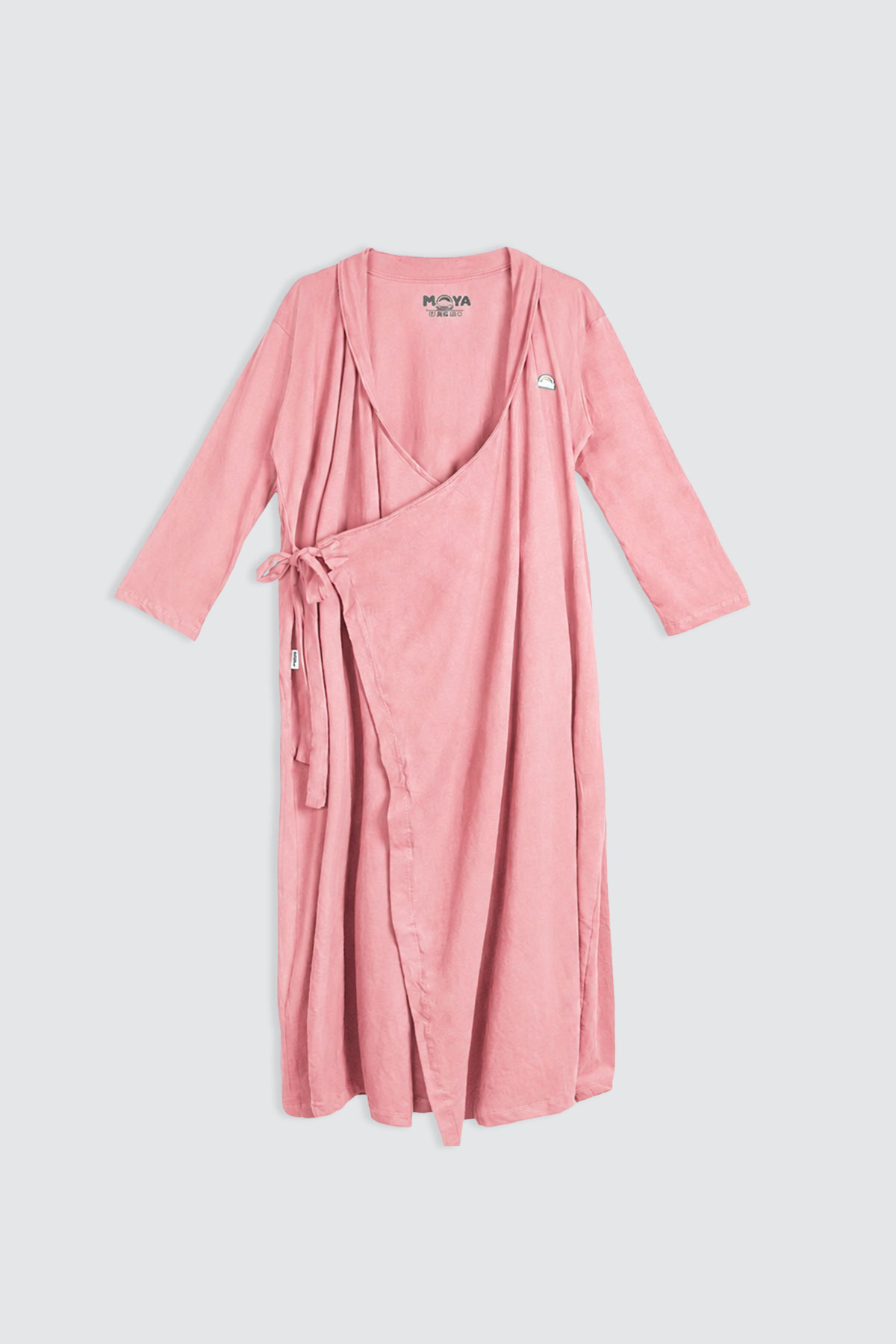 Moya-Long-Maternity-Kimono-Set-Peony-Pink-depan Moya Long Maternity Kimono Set Peony Pink depan