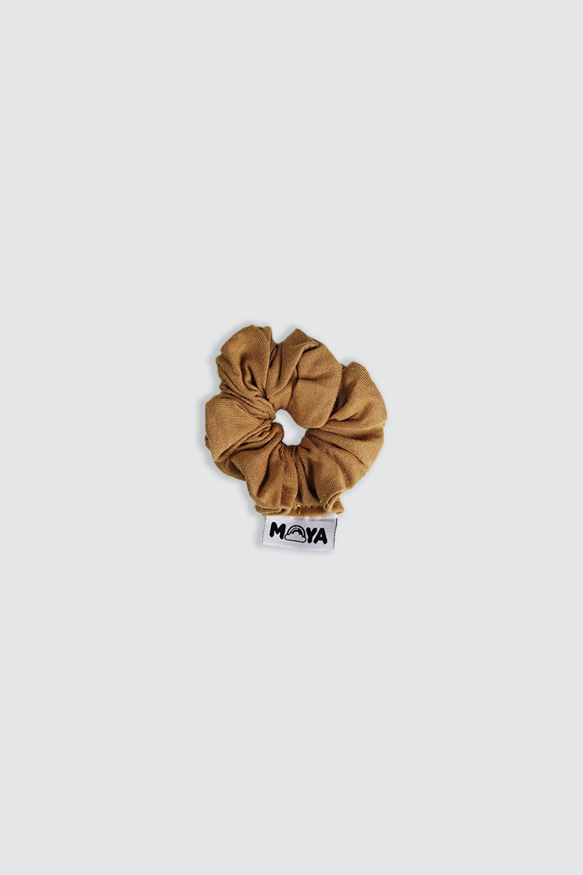 Moya-Short-Maternity-Kimono-Set-Almond-Brown-ikat-rambut-depan