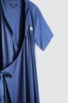 Moya-Short-Maternity-Kimono-Set-Denim-Blue-depan