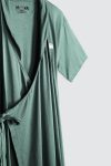 Moya-Short-Maternity-Kimono-Set-Mineral-Green-depan