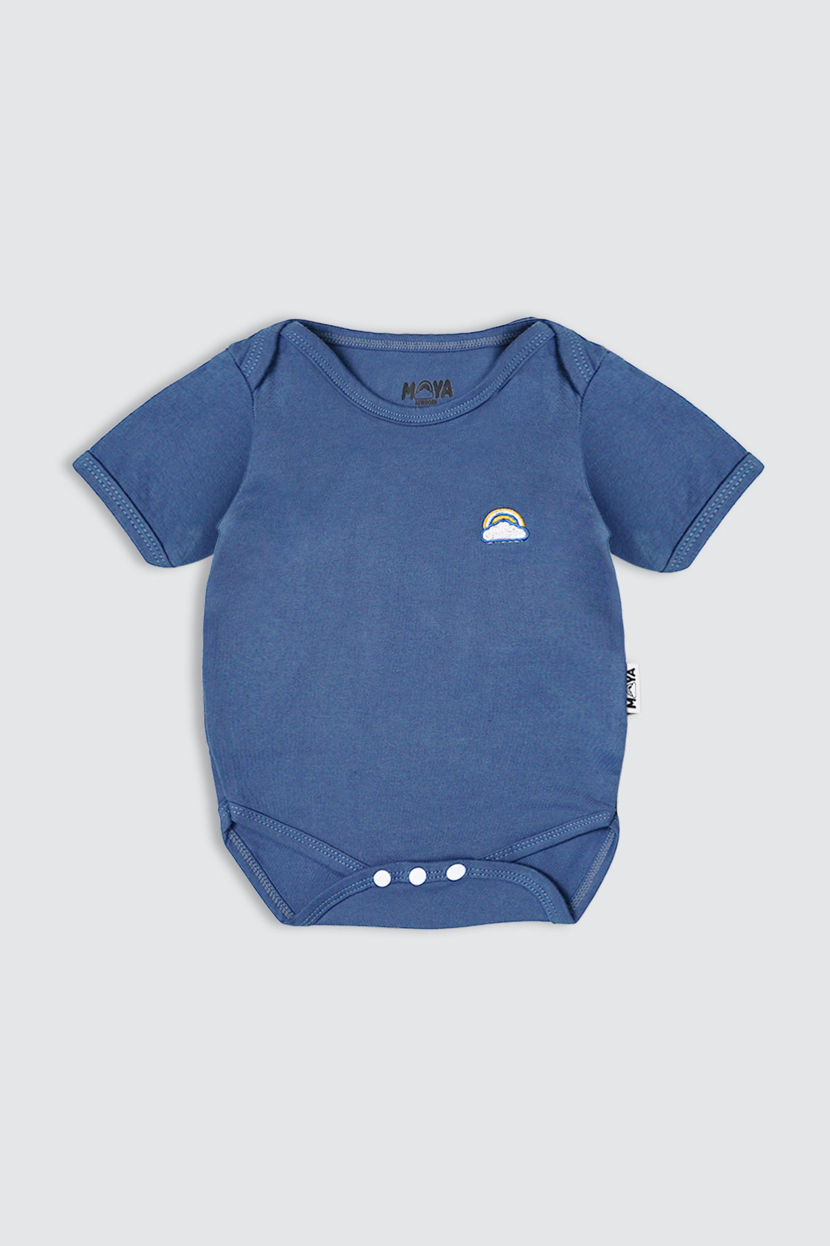 Newborn-Set-Bodysuit-Denim-Blue-depan