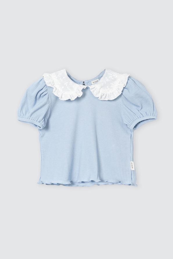 Suri Shirt V.3 Dusty Blue Depan
