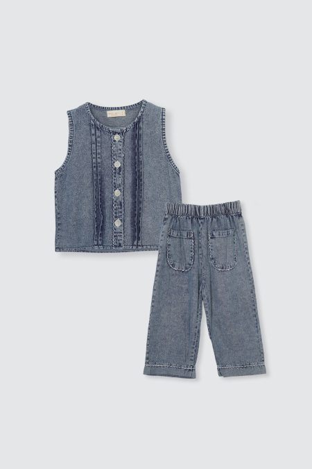 Abigail Set Soft Denim
