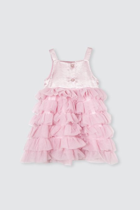 Amelia Dress Dusty Pink
