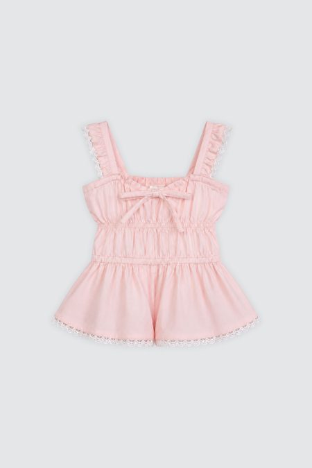Aurelle Top Baby Pink