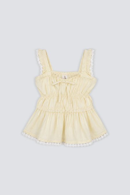 Aurelle Top Butter Yellow