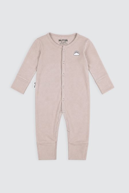 Basic Sleepsuit Light Brown